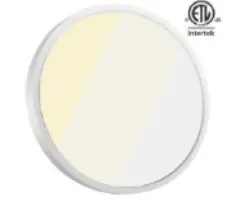 26411 - FLUSH MOUNT CEILING LIGHT - 15" 30W 3CCT - WHITE