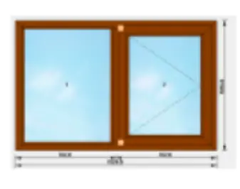 W6040 - FIXED + CASEMENT WINDOW