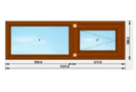 W6020 - FIXED + CASEMENT WINDOW